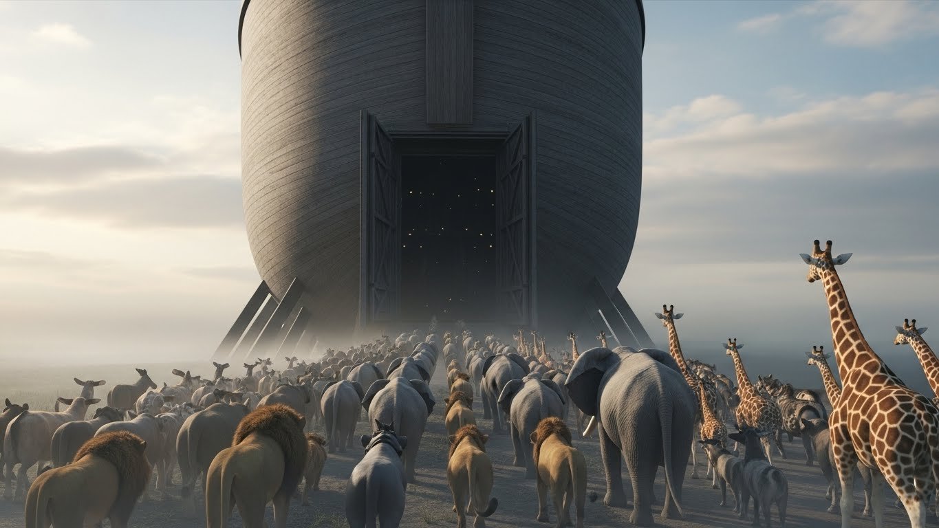 A História da Arca de Noé: Entre a Fé, a Arqueologia e os Mistérios do Dilúvio