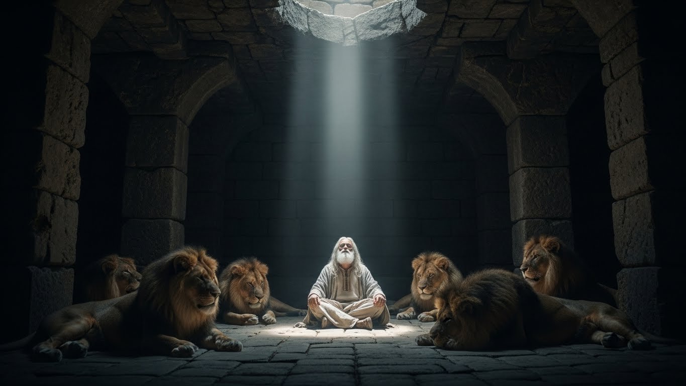 Quem foi jogado na cova dos leões segundo a Bíblia?