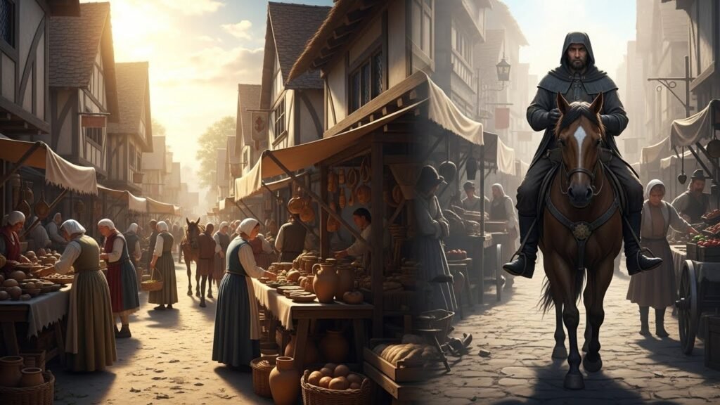 Ilustração sobre quem foi sao francisco de assis e seu legado de paz no mundo medieval