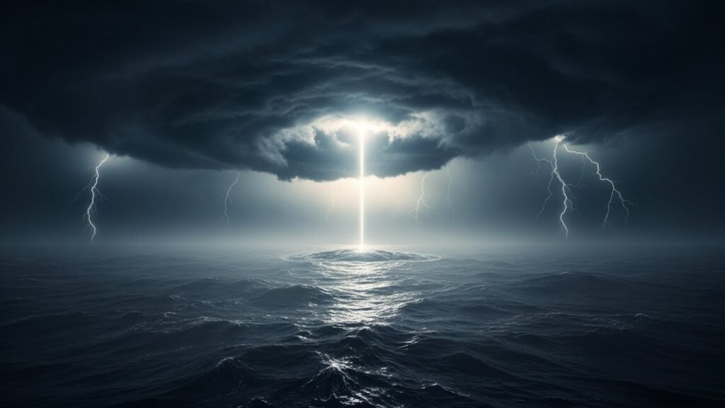 Cenário pré-adâmico focado em quem habitava na terra antes de adão e eva no registro bíblico.