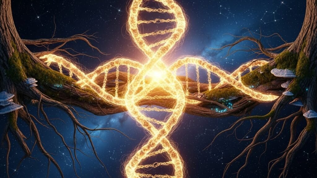 A complexidade da vida revelando detalhes de como deus criou o mundo