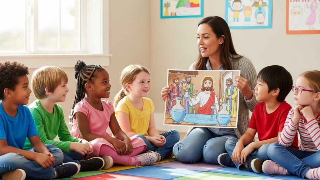 Sugestões de atividades sobre o primeiro milagre de Jesus para o ensino bíblico