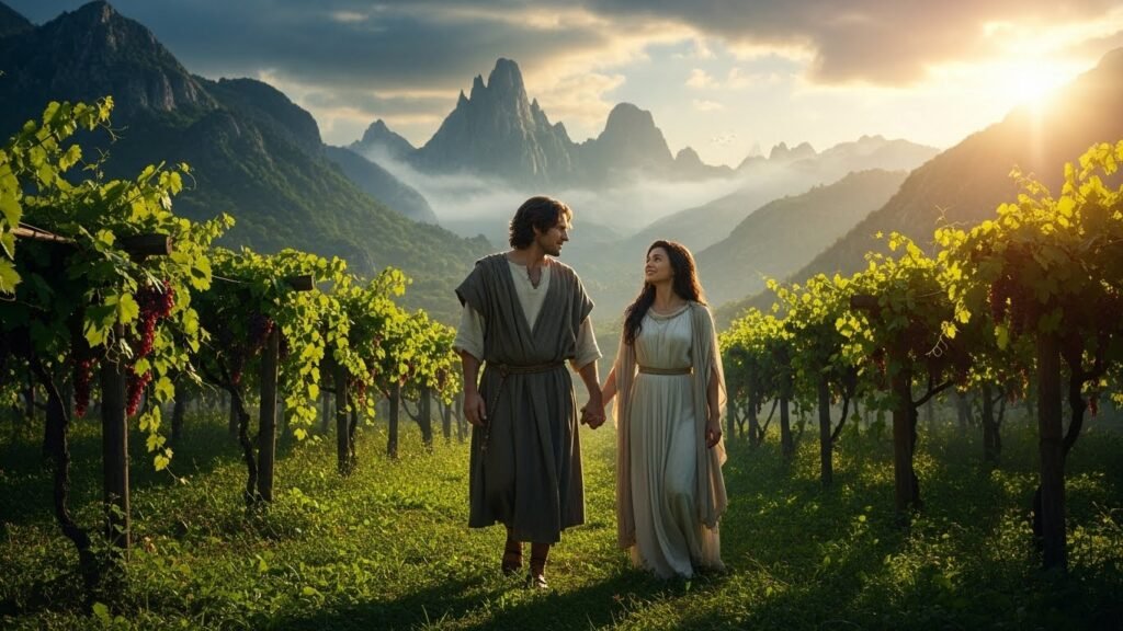 Início do relacionamento na história de sansão e dalila na bíblia no Vale de Soreque