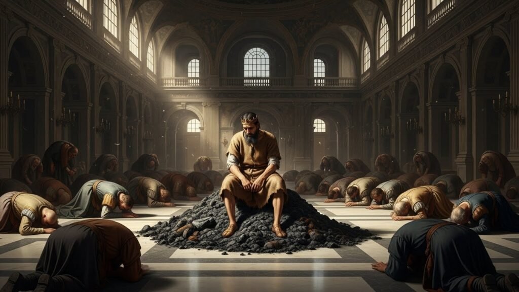 O arrependimento nacional da cidade de Nínive após o aviso do profeta