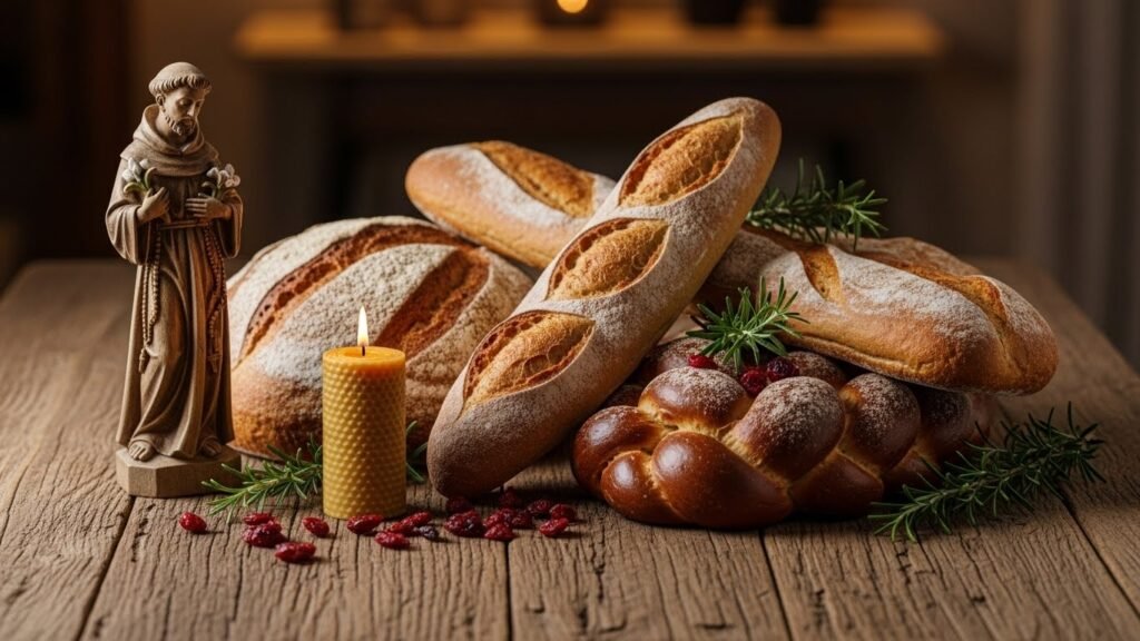 Tradição do pão em qual o dia de Santo Antônio de Pádua, 13 de junho